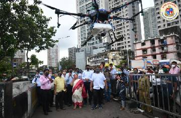 BMC News: BMC deploys drones to disinfect mosquito breeding spots