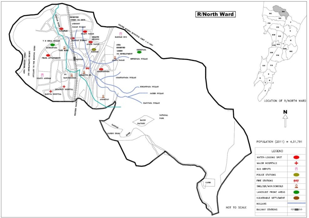 R - North ward